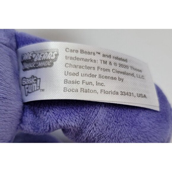 Care Bear Harmony Purple Plush Stuffed Animal 10" Basic Fun 2020 Toy - Picture 5 of 5